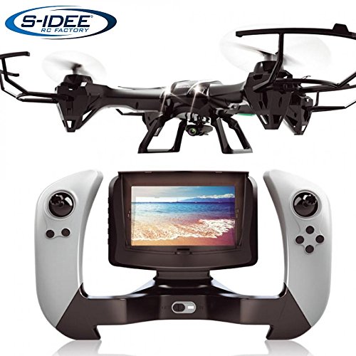 s-idee® 01608 Quadrocopter Udi U842-1 FPV 5.8 GHz Übertragung HD KAMERA U842 4.5 Kanal 2.4 Ghz Drohne mit Gyroscope Technik DROHNE MIT WIFI FPV Drone HD Kamera