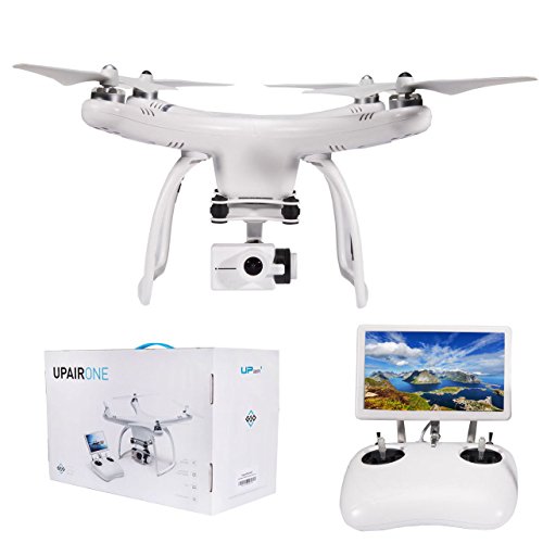 UPair One Quadrocopter Drohne mit 4K Full-HD Videokamera 2.4G Fernsteuerung FPV live übertragung, Headless Modus,Höhenhaltung,Home Return