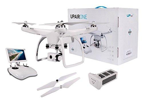 UPair One Quadrocopter Drohne mit 2.7K Full-HD Videokamera 2.4G Fernsteuerung FPV live übertragung,Headless Modus,Höhenhaltung,Home Return