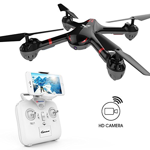 DROCON Drone für Anfänger X708W Wi-Fi Fpv Training Quadcopter mit HD-Kamera mit Headless-Modus One Key Return Einfache Bedienung ausgestattet
